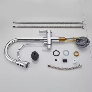 <span class=keywords><strong>Rubinetto</strong></span> da cucina di lusso moderno a doppio manico in lega di zinco <span class=keywords><strong>rubinetto</strong></span> da cucina purificazione dell'<span class=keywords><strong>acqua</strong></span> a foro singolo valvola in ceramica <span class=keywords><strong>rubinetto</strong></span> da cucina di lusso - Product Image 4