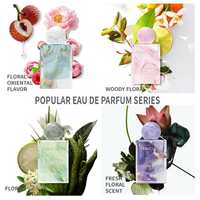 Parfum pour femmes en marque privée, parfum floral frais longue durée, musc blanc, jasmin, vente en gros, parfum original pour femmes