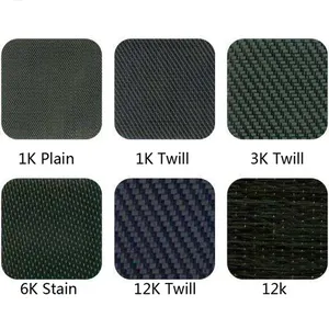 Customized top quality twill 1k 300gsm ud carbon fiber fabric