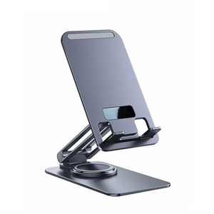 Support en aluminium 360 pour tout angle Support de télé<span class=keywords><strong>phone</strong></span> portable réglable <span class=keywords><strong>multi</strong></span>-angle Support de télé<span class=keywords><strong>phone</strong></span> portable portable - Product Image 2