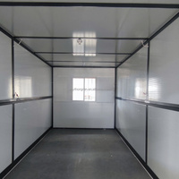 Maison préfabriquée petite maison bureau salle de stockage facile à construire moderne pas cher maison conteneur pliante avec toilettes
