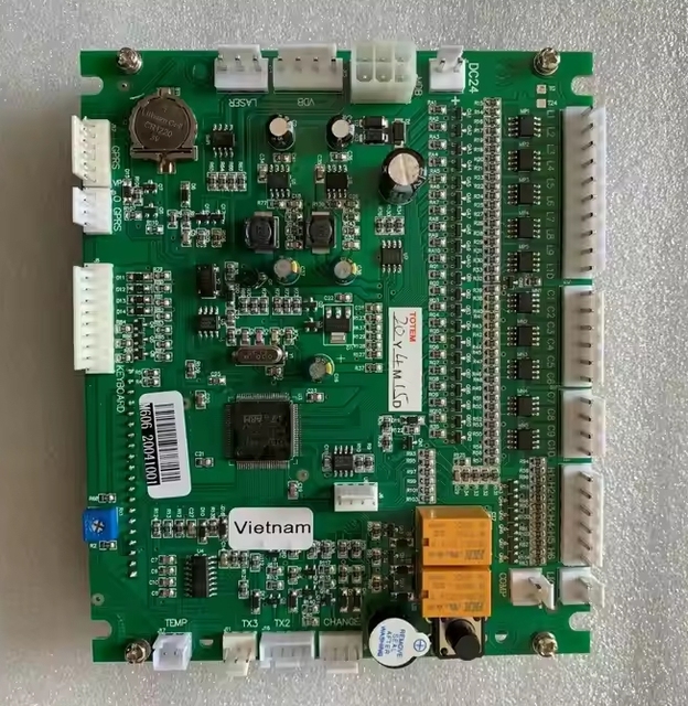 Complete Vending Machine Spare Parts Set IVMC19: 7-Inch Display, Main Control Board, Goods Out Sensor, NV9 Banknote Acceptor