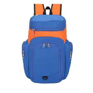 Bolsa de gimnasio impermeable Oxford grande con logotipo personalizado para entrenamiento deportivo cremallera baloncesto/fútbol/mochila de baloncesto para exteriores - Product Image 2