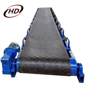 Aangepaste 650Mm Breedte Tilt Type Rubber Vaste Band Transportband Voor Steengroeve <span class=keywords><strong>Bulk</strong></span> Materiaal Behandeling - Product Image 5