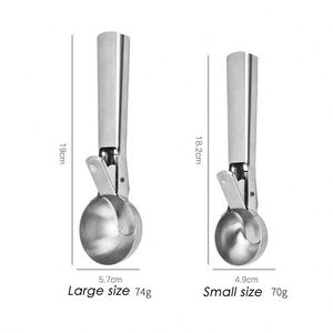 HYRI 2024 Cuchara para Hacer Bolas de Helado, con Logotipo Personalizado, Utensilio de Cocina para Niños y Adultos, Máquina para Hacer Bolas de Fruta - Product Image 4
