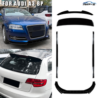 Kit carrosserie AMP-Z pour Audi A3 8P : Lame de pare-chocs avant, jupes latérales, aileron arrière, diffuseur arrière en ABS