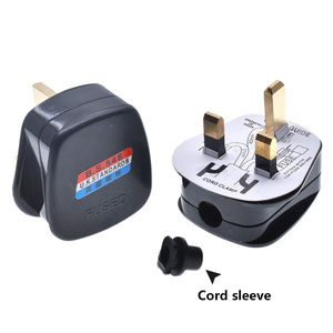 ปลั๊กไฟ3ขาพร้อมปลั๊กพินต่อสายไฟฟ้า BS1363 UK Type G 13A ต่อสายไฟฟ้าได้3ขาสำหรับตลาดสหราชอาณาจักร - Product Image 6