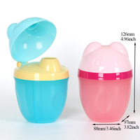 Boîte à lait en poudre pour bébé en plastique PP de qualité alimentaire YUZMEI, sans BPA, distributeur de formule, logo personnalisé, boîte à lait en poudre pour bébé en plastique
