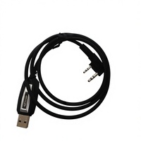 Cable de Programación USB3.0 K-Port de KIRISUN con Controlador USB para Accesorio de Radio Portátil PT558S
