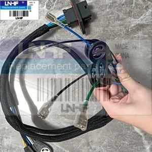 ชุดสายไฟหัวฉีดน้ำมันเชื้อเพลิง LNHF 122-1486 1221486 CA1221486 สายเคเบิลเครื่องยนต์ 3406E 3456 C-15 C-16 C-18 C15 C16 C18 รถขุด 385B - Product Image 6