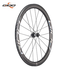GIOO F1 karbon Fiber disk fren yol bisikleti kattığı çark seti 700C 38/50mm - Product Image 4