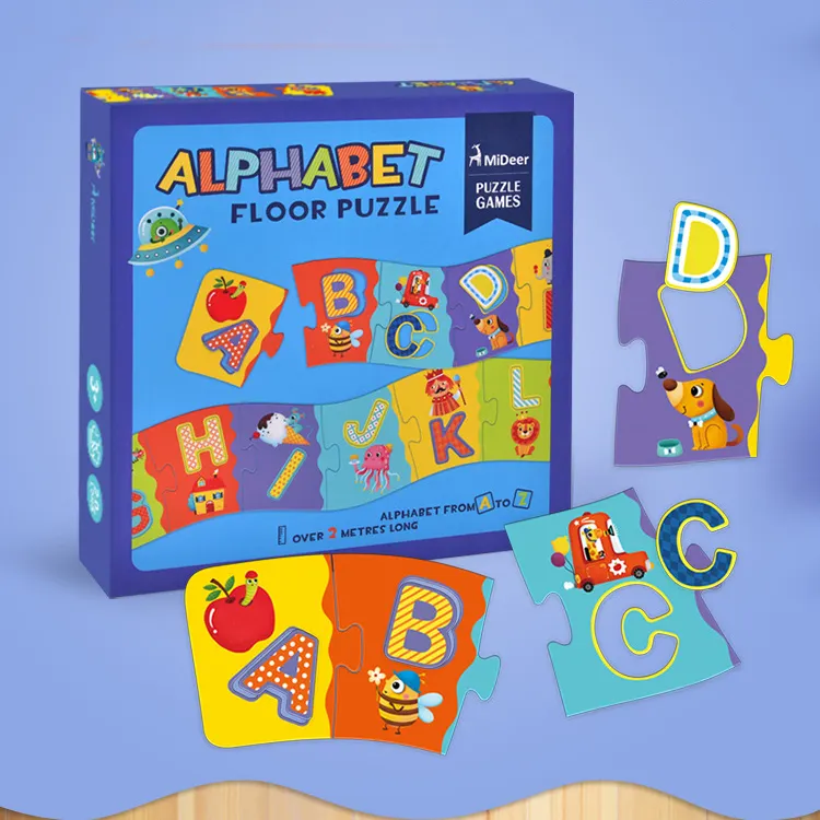 Parola ortografia gioco per bambini 26 Inglese lettere prima educazione di puzzle cognitivo Puzzle Di parola Per 2 Anni di Età