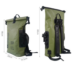 Bolsa de natación de malla de Pvc 500d portátil personalizada, mochila impermeable a la deriva en seco, mochila Softback estilo forro de lona - Product Image 6