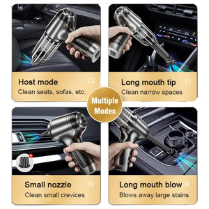 <span class=keywords><strong>Aspirateur</strong></span> de voiture sans fil 2-en-1 haute puissance 12000Pa, <span class=keywords><strong>souffleur</strong></span> d'air portable 3 vitesses, mini <span class=keywords><strong>aspirateur</strong></span> à main sans fil sur <span class=keywords><strong>batterie</strong></span> en plastique - Product Image 6
