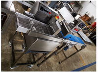 Offre Spéciale chocolat enrobé ligne de production/machine de revêtement de chocolat à vendre/gâteau au chocolat enrobant machine