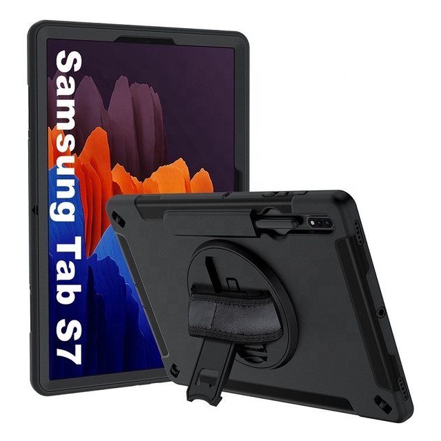Shockproof Armor Heavy Duty Protective Rugged Case for Samsung Galaxy Tab S7 Tablet PC Cover for T870/T875/T876B 11 Inch