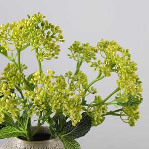 Plantes artificielles parfumées, arrangements floraux de mariage, clématites, fleurs de table pour salon, hortensias imprimés en 3D - Product Image 2