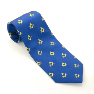 Cravate de luxe en soie 100% personnalisable avec logo et forme sur mesure, athlétique, internationale, maçonnique, pour hommes - Product Image 4