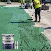 Peinture Teintée pour Pavés en Béton Perméable, Résine Époxy Résistante aux Chocs, Revêtement de Sol Époxy pour Surfaces Routières - Offre Spéciale