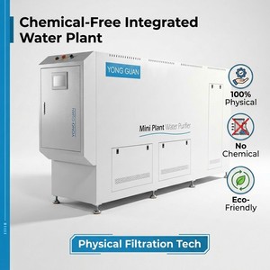 Purificateur d'eau compact Yong Guan certifié CE ISO par un fabricant vérifié, système de traitement complet 50-350 l/h, garantie 1 an - Product Image 1