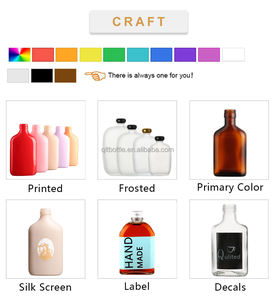 ขวดเหล้าทรงแบน 50 มล. 100 มล. 150 มล. 200 มล. 250 มล. 350 มล. 500 มล. สำหรับกาแฟสกัดเย็น เหล้า วิสกี้ และเครื่องดื่มแอลกอฮอล์ - Product Image 3