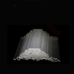 หลอดเส้นเลือดฝอยควอตซ์ใสขนาดต่างๆ หลอดแก้วควอตซ์ ทนความร้อน ทนกรดและด่าง - Product Image 2