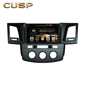 Hot Sales Monitor Do Carro <span class=keywords><strong>Android</strong></span> Auto 4 + 32G Sistema Estéreo de Rádio Do Carro Para TOYOTA Hilux 2007-2014 Multimídia Navegação Carpa camada - Product Image 1