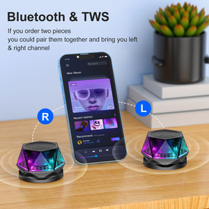 2025 New Portable <strong>Mini</strong> Small Magnetic Blue Tooth Speaker with Led Light for Custom Gifts - Product Image 3