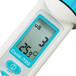 การนำไฟฟ้าชนิดปากกาดิจิตอล TDS Meter PPM PPT US Ms. จอแสดงผล LCD c/f สำหรับสระว่ายน้ำสปาเพาะเลี้ยงสัตว์น้ำไฮโดรโปนิกส์ - Product Image 4