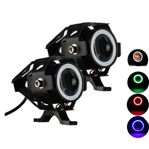 T-<span class=keywords><strong>BULL</strong></span> Phare LED externe pour <span class=keywords><strong>moto</strong></span> <span class=keywords><strong>Mini</strong></span> U7 Transformers, très populaire, IP67, avec Angel Eye, Laser Cannon, Emark, clignotant rouge - Product Image 1