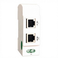Parafoudre réseau Gigabit Ethernet MC-DM-1KM-35 sur rail DIN, SPD 1000 Mbps RJ45, protection contre les surtensions PBT pour caméra IP CCTV
