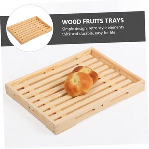 Rectangular bread tray, creative baking and pastry <b>display</b> plate, multi-tiered European-style dessert and tea tray - Product Image 2