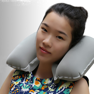 Almohada de Viaje Inflable en Forma de U, Almohada de Viaje Corta, Almohadas de Viaje Económicas, Cojín para Adultos - Product Image 4
