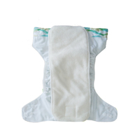 Mode couleur unie couches en tissu nouveau-né bébé. Couche en tissu de bambou, lot de 5 pièces