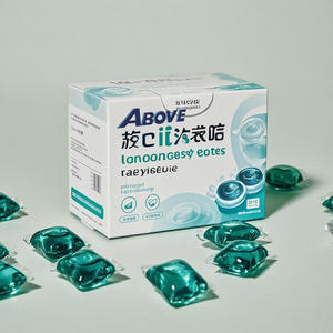 Chinese Fabriek Groothandel Allround Multi-Effecten Doos Wasmiddel <span class=keywords><strong>Capsules</strong></span> Blijvende Geur Groene Enkele Wasmiddel Pods - Product Image 5