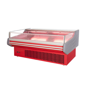 Vitrine Réfrigérée Commerciale pour Viande Fraîche – Présentoir Réfrigéré pour <span class=keywords><strong>Boucherie</strong></span> et Charcuterie – Aliments Préparés - Product Image 1