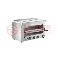 Salamandre à gaz professionnelle commerciale et appareil à faire fondre le fromage pour restaurant / hôtel / fête SS 304 / 201