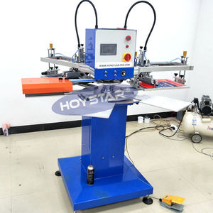 2 màu tự động Màn hình máy in tay áo ROTARY Màn hình máy in cho áo thun serigrafa de pulpo con registro micrometrico - Product Image 4