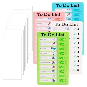 Nhựa danh sách kiểm tra bảng biểu đồ Memo kiểm tra danh sách Memo Board văn phòng của tôi việc vặt biểu đồ cho trẻ em và người lớn - Product Image 6