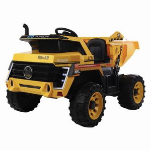 双座新型12v工程儿童卡车，带电动翻车机 - Product Image 4