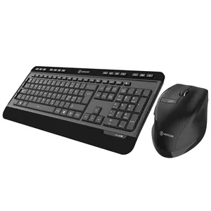 BX8900 Slim Designed Flat Key 2.4Ghz Wireless KeyboardとMouse ComboためOfficeとHome Computer Use