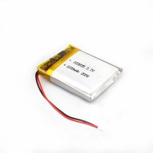 แบตเตอรี่ลิเธียมโพลิเมอร์103035 <span class=keywords><strong>3</strong></span>.7V 1100mAh ชาร์จไฟได้ - Product Image 3
