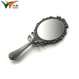 High Quality Customized Vanity Antique Silver Makeup Compact Handheld <b>Mirror</b> - Product Image 2