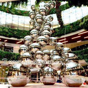 Esfera de bola de acero inoxidable de gran tamaño de 60 pulgadas, 70 pulgadas, 83 pulgadas - Product Image 5