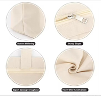 Sacs fourre-tout promotionnels personnalisés en toile de coton écologique avec logo imprimé sur mesure et motif à pois, sacs de courses réutilisables