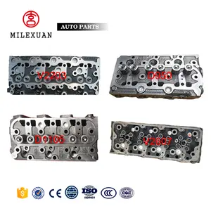 Milxuan kubota拖拉机备件V2403 V2203 D1402 D1302 L2202 L2402 L2000 L4508用于久保田的气缸盖