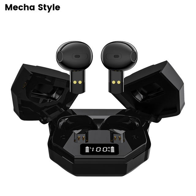 F72 Wireless Earphones with Noise Reduction Stereo Earbuds Portable TWS Digital Display