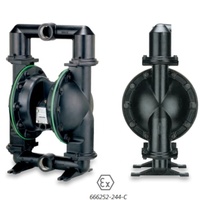 Pompe à déplacement positif AODD de 2'' ARO 666250-EEB-C pour l'industrie minière, fonctionnant à l'aide d'air comprimé
