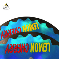 Emballages de produits comestibles Sacs en mylar anti-odeur 3.5g Feuille imprimée par gravure personnalisée Plastique biodégradable laminé Ziplock refermable