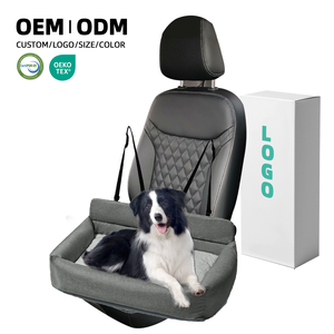 Haute qualité luxe siège de voiture pour animaux de compagnie chien siège de voiture Pet canapé sac voyage sécurité rehausseur lit lavable couverture animaux chien siège de voiture coussin - Product Image 1